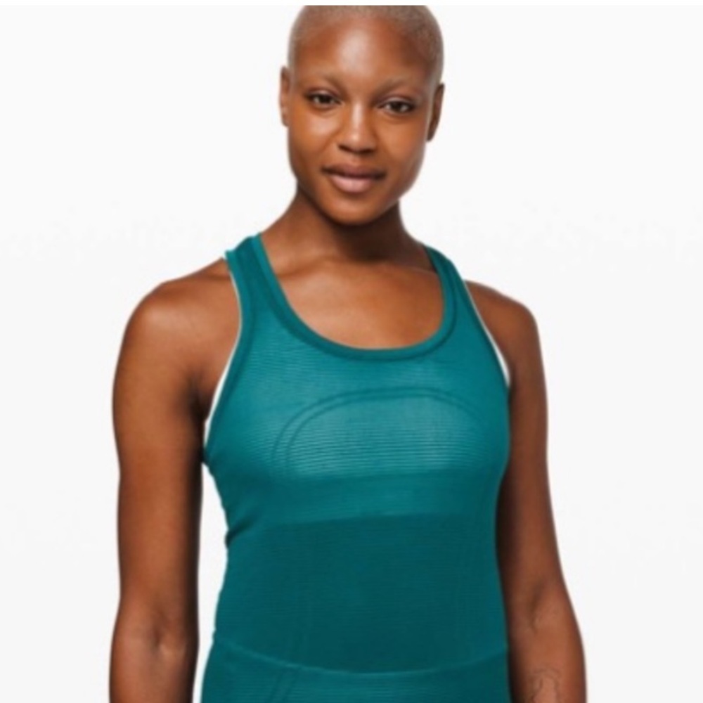 Lululemon Swiftly Speed Racerback Tank Top | Emerald Green | size 4